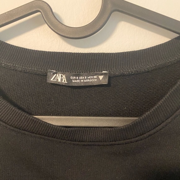 ZARA Cropped Sweater (Balloon Sleeves) - Picture 2 of 3